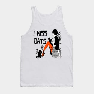 I Kiss Cats Tank Top